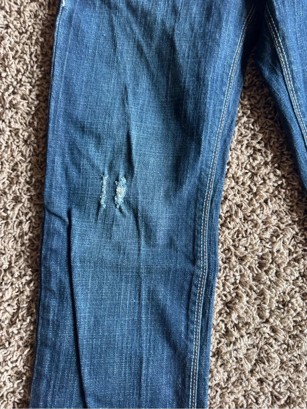 Girls 1969 Gap Dark Blue Stretch straight Jeans